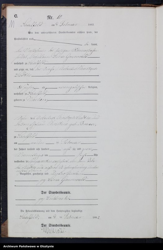 image.from.unit.number "Sterbe-Neben-Register Nr 1 - 84"