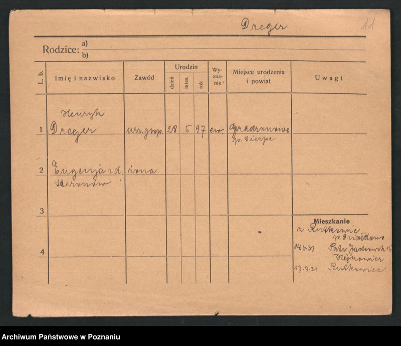 Obraz 12 z jednostki "Dreger - Drobniczak"