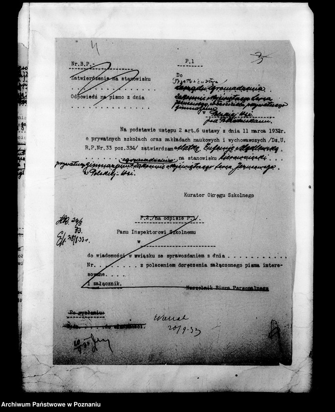 Obraz 7 z jednostki "Prywatne Gimnazjum Żeńskie Zakonnic Najświętszego Serca Jezusowego - Polska Wieś"