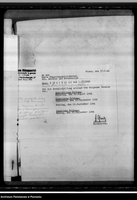 Obraz 11 z jednostki "Haushaltungsschulen"