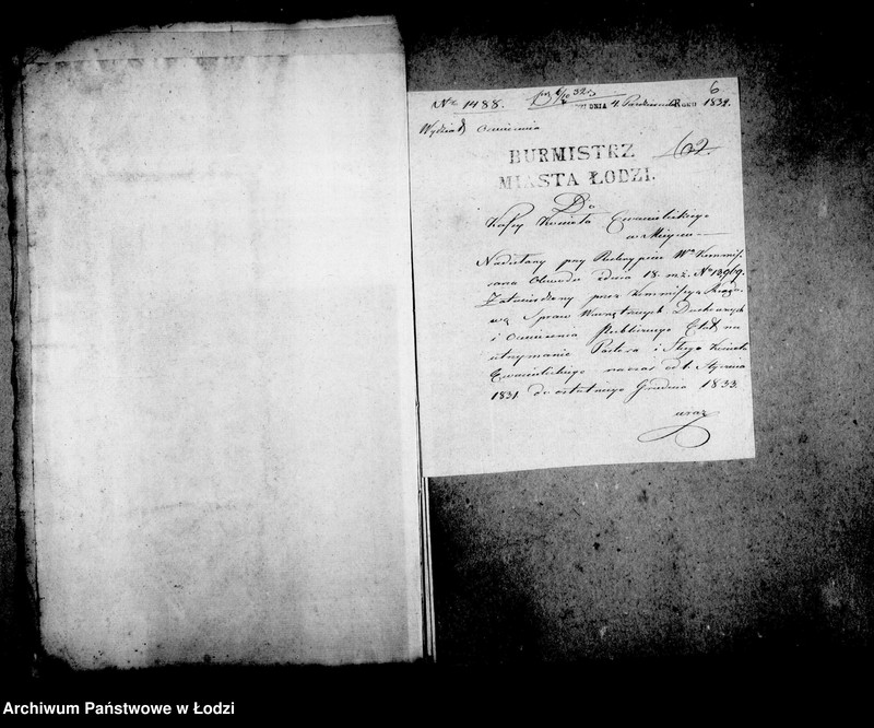 Obraz 12 z jednostki "Akta tyczące się kasy kościelnej parafii ewangelickiej Łódź"