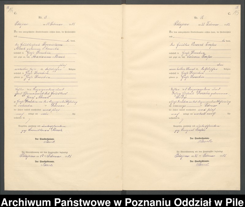 Obraz 10 z jednostki "Księga zgonów"
