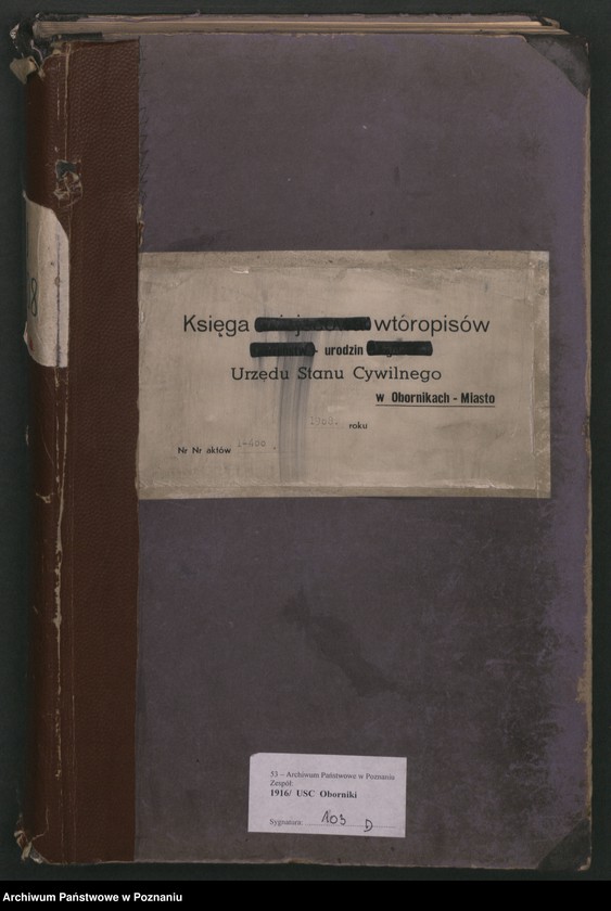 image.from.unit.number "Księga wtóropisów urodzeń [Rejestr poboczny urodzeń]"