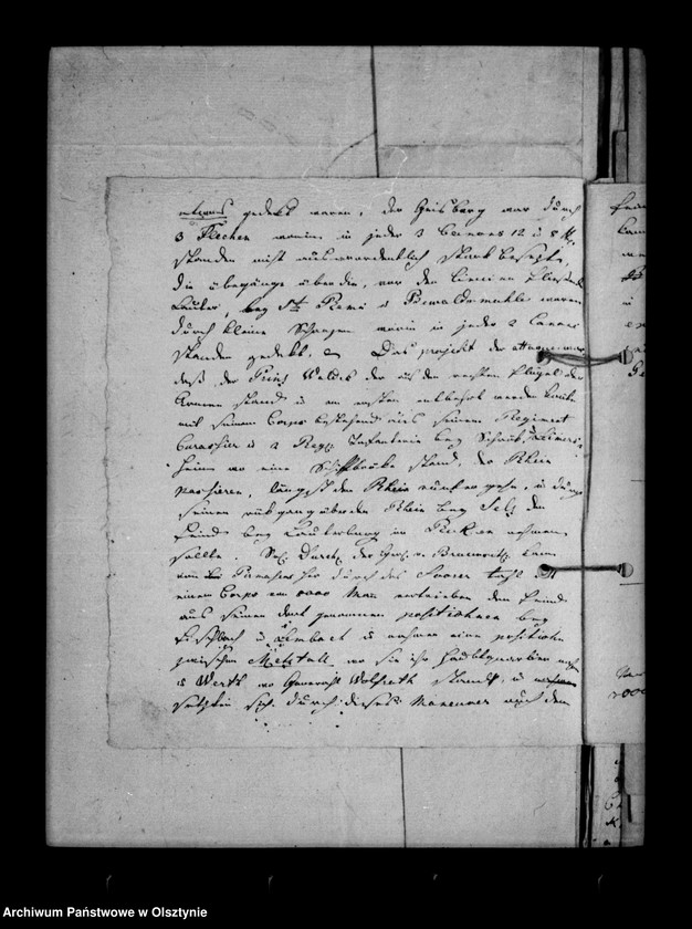 image.from.unit.number "/Papiers du Camp de Landau de Carl Fr. Lehndorff, Manöverbericht mit pro memorias/."