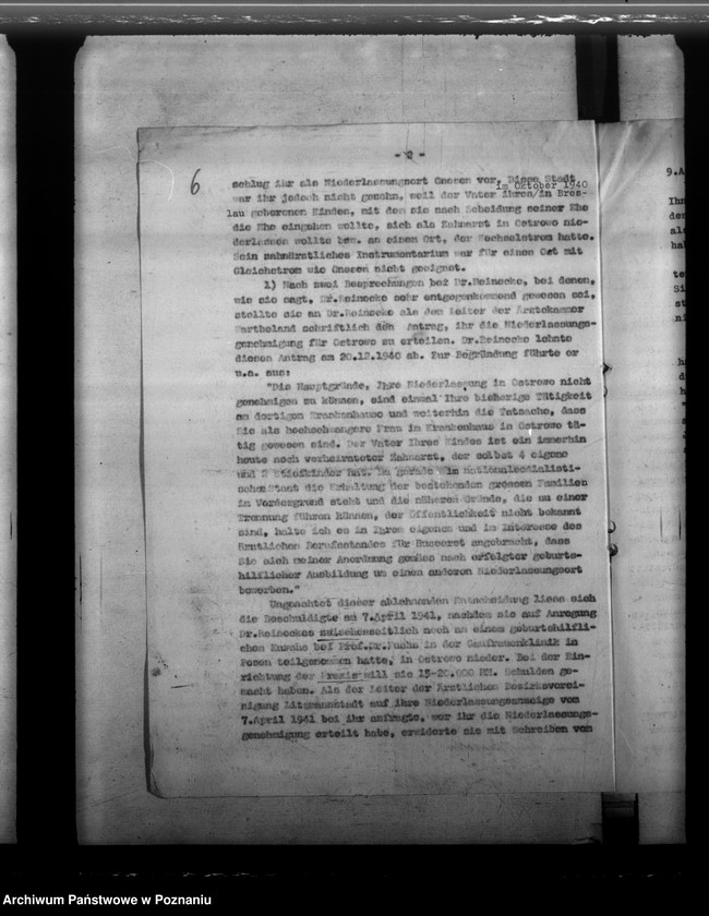 Obraz 10 z jednostki "Berufsgerichtliche Verfahren gegen Ärzte"