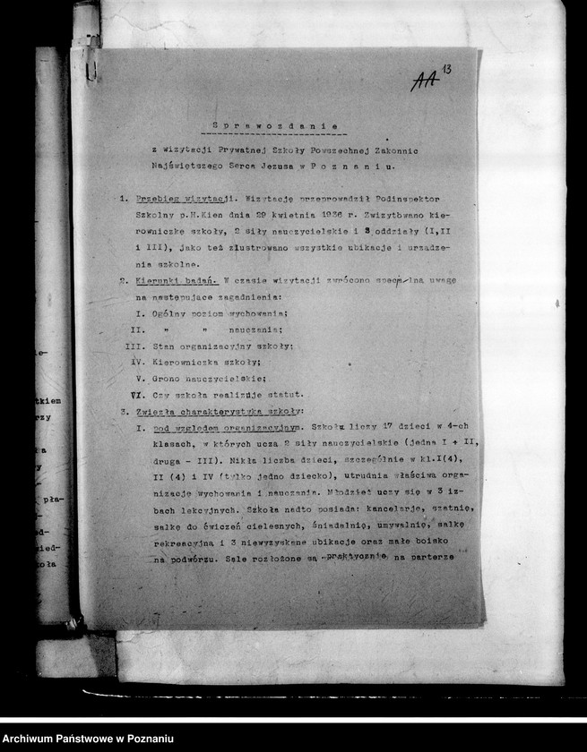 Obraz 16 z jednostki "Prywatna Szkoła Powszechna żeńska Najświętszego Serca Jezusowego- Poznań"