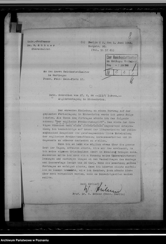 Obraz 12 z jednostki "Anglistentagung. Universitätswoche. Arbeitsgemeinschaften für Latin"