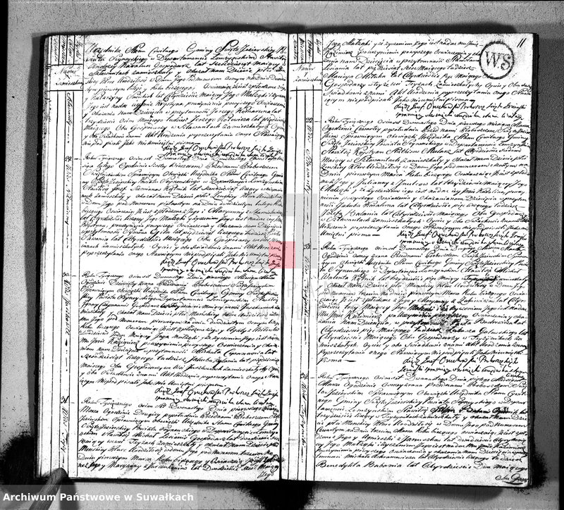 image.from.unit.number "Akta urodzonych gminy święto-jeziorskiey od 1-go stycznia 1812"