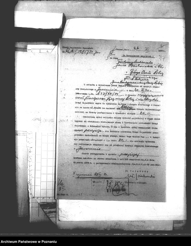 Obraz 20 z jednostki "Sprawy wodno-melioracyjne, załatwianie odwołań"