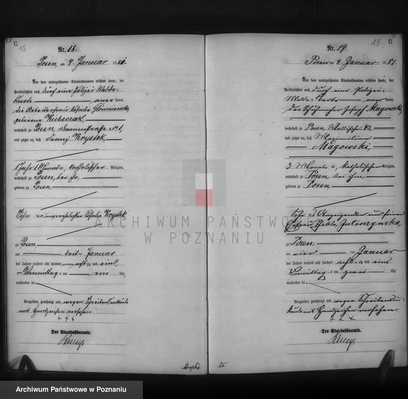 Obraz 11 z jednostki "Księga zgonów t. I"