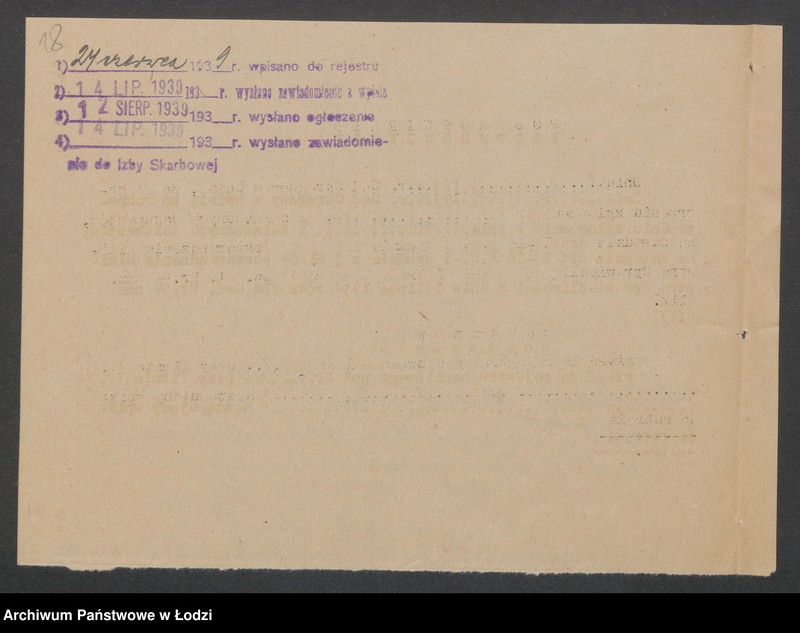 Obraz 20 z jednostki "Władysław Kościołowski - sklep spożywczy i tytoniowy"