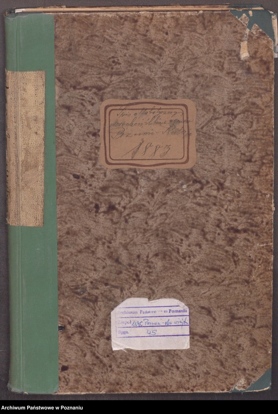 Obraz 3 z jednostki "Rejestr urodzeń, małżeństw, zgonów"