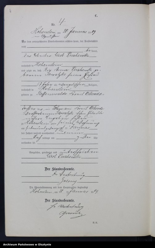 image.from.unit.number "Sterbe-Neben-Register Nr 1 - 43"