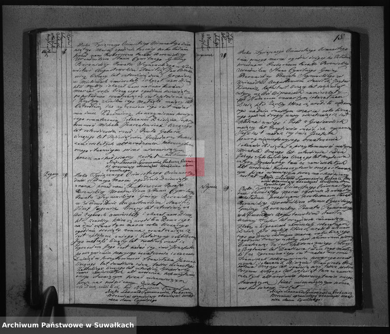 image.from.unit.number "Akta Urodzonych Gminy Berznickiey od 1 Stycznia Roku 1818"