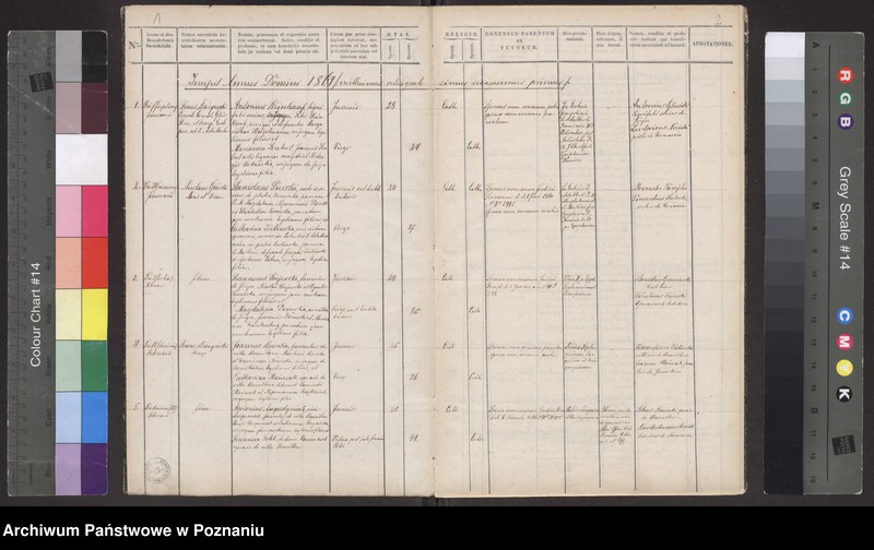 Obraz 3 z jednostki "Księga małżeństw"