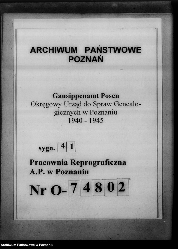 Obraz 1 z jednostki "Genealogische Mitteilungen der Familie Ganske"