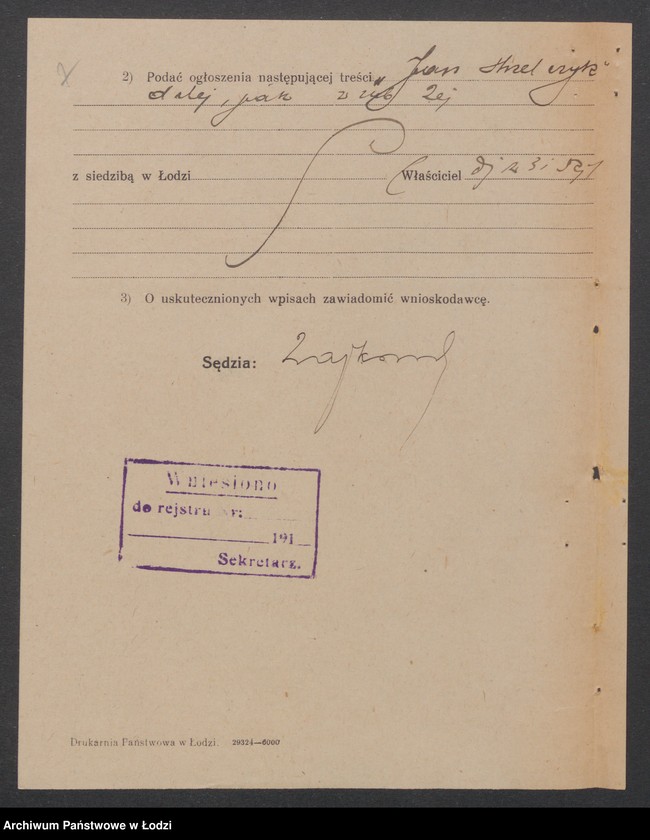 Obraz 9 z jednostki "Jan Strzelczyk – sklep rzeźniczy"