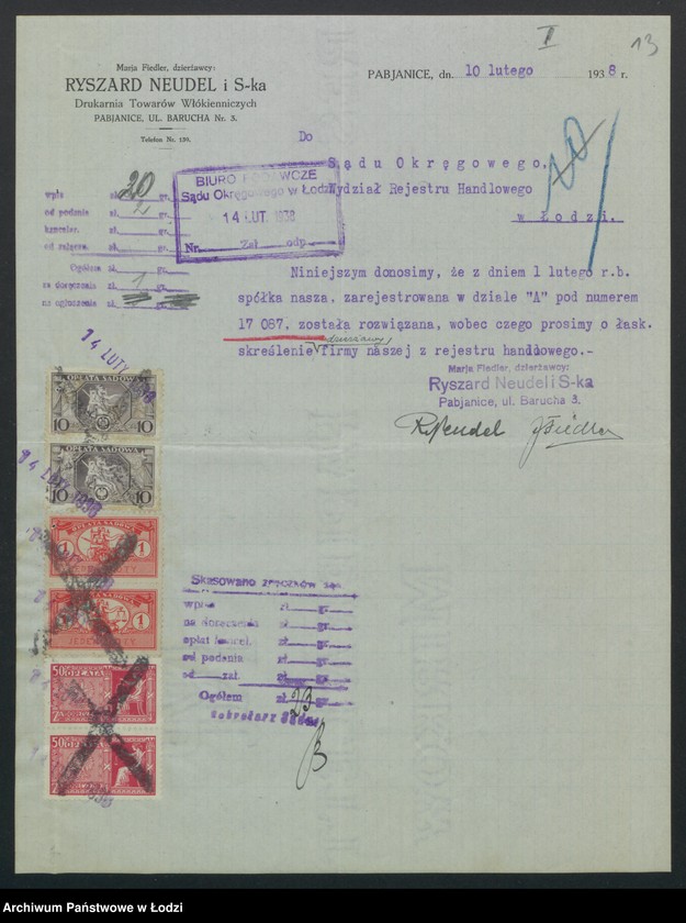 Obraz 15 z jednostki "Marja Fiedler- ręczna drukarnia towarów włókienniczych"