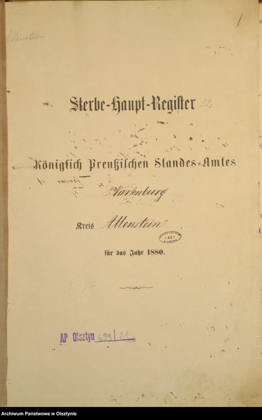 image.from.unit.number "Sterbe-Haupt-Register Nr 1 - 190"