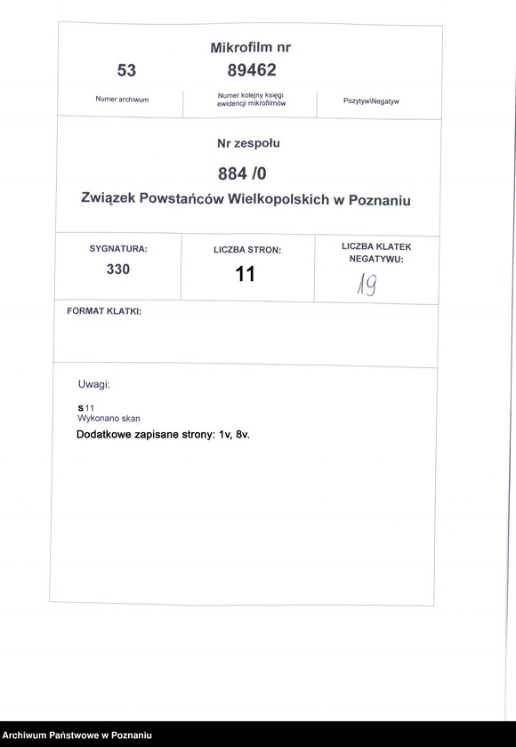 Obraz 18 z jednostki "Solec, powiat Wolsztyn - akta koła."