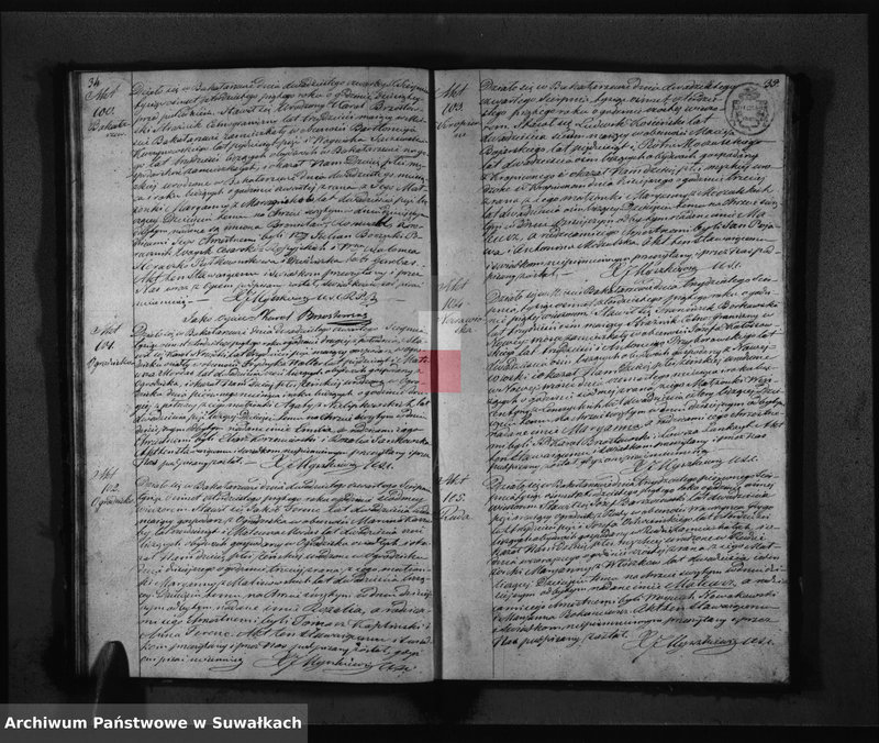 image.from.unit.number "Duplikat Akt Urodzonych Zaślubionych i Umarłych parafii Bakałarzewskiey za rok 1845"