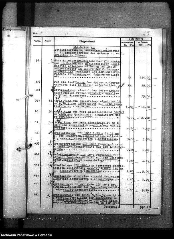 Obraz 20 z jednostki "Nachrichtenanlage - Polizeileitfunkstelle Posen, Tannenbergstr."