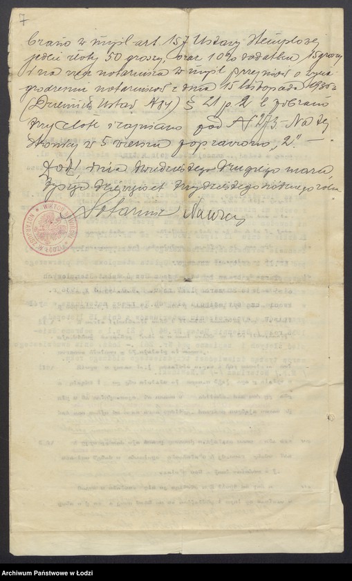 Obraz 9 z jednostki "Berek Sieradzki, Emanuel Berkowicz- sprzedaż kapeluszy i stożków"