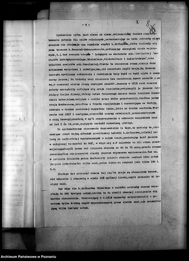 image.from.unit.number "Straty rolne konie rekwirowane podczas wojny przez okupantów"