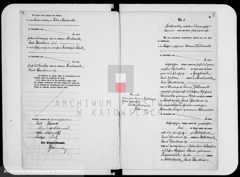 image.from.unit.number "Księga małżeństw za rok 1878 [nr 1 - 66]"