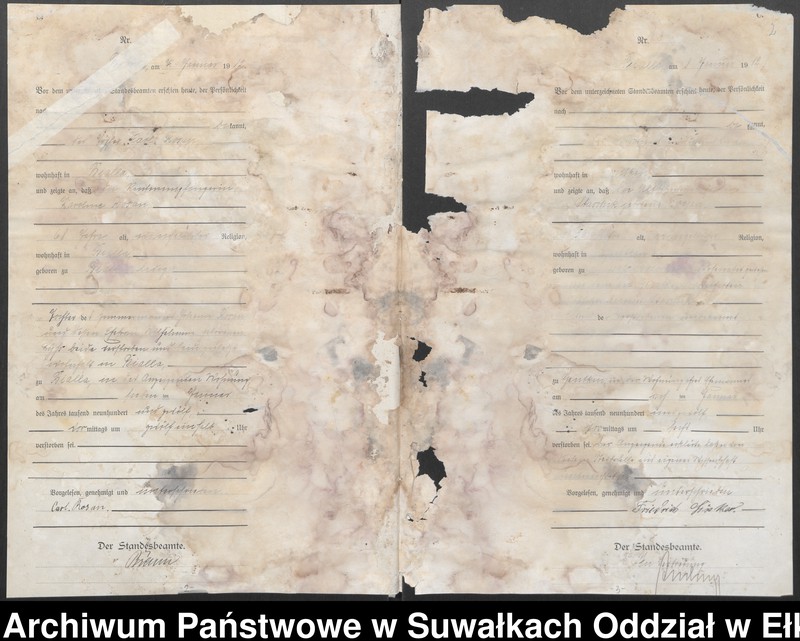 image.from.unit.number "[Sterbe=Haupt=Register des Königlichen Preussischen Standes-Amtes Bialla Kreis Johannisburg]"