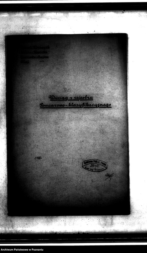 Obraz 4 z jednostki "Wyciągi z rejestru pomiarowego gromady Czajcze powiatu wyrzyskiego"