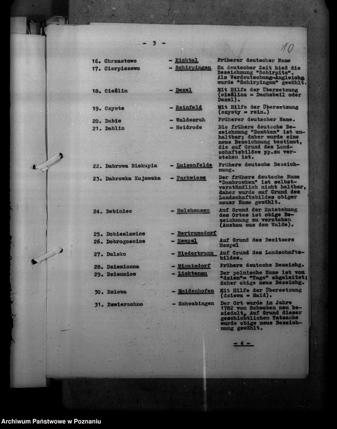 Obraz 14 z jednostki "Ortsnamenänderung Kreis Hohensalza - Inowrocław"