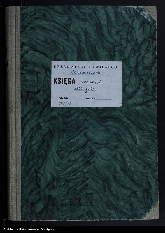 image.from.unit.number "Geburts-Haupt-Register Nr 1 - 77,1 - 97,1 - 88 i 1 - 83"