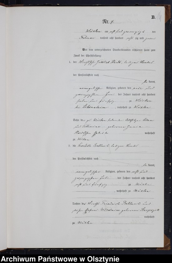 image.from.unit.number "Heiraths-Neben-Register Nr 1 - 36"