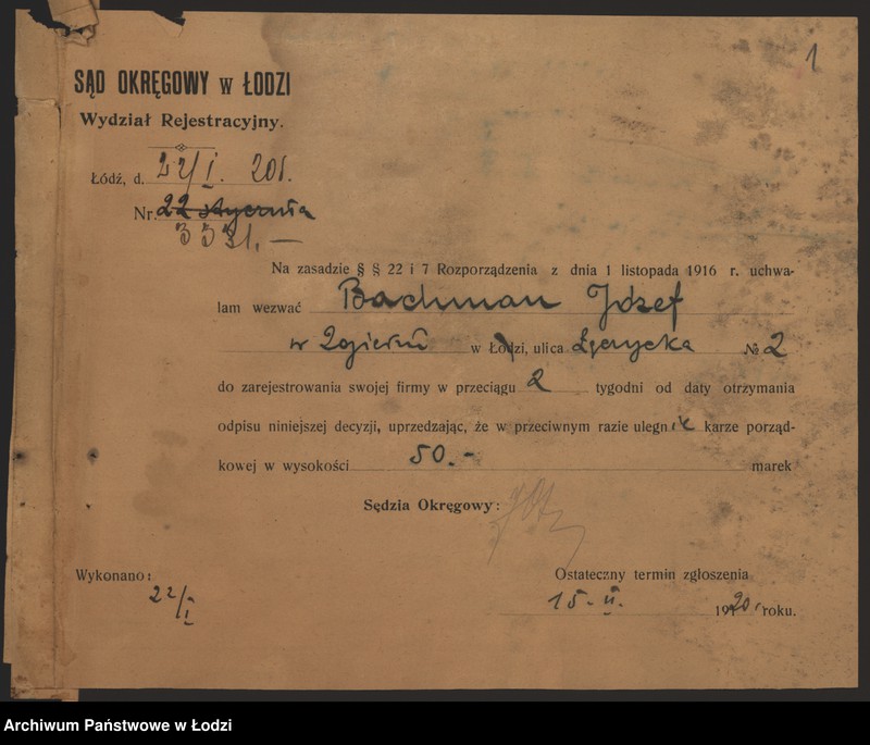 Obraz 3 z jednostki "Józef Bachman – restauracja – Zgierz"