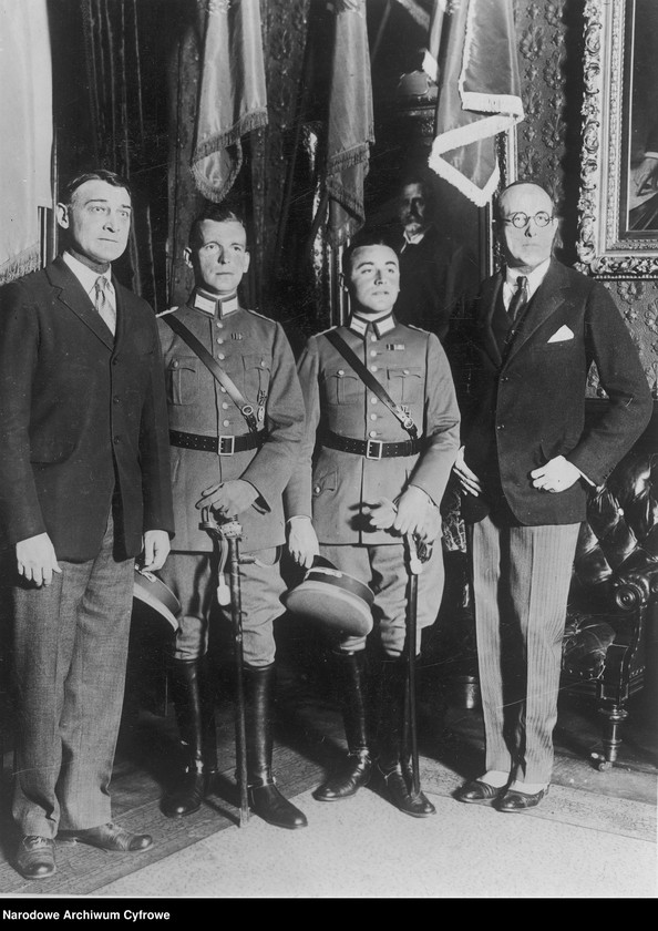 image.from.unit.number "Niemieccy oficerowie kapitan Walter Warlimont i kapitan Seidel na stażu w USA"