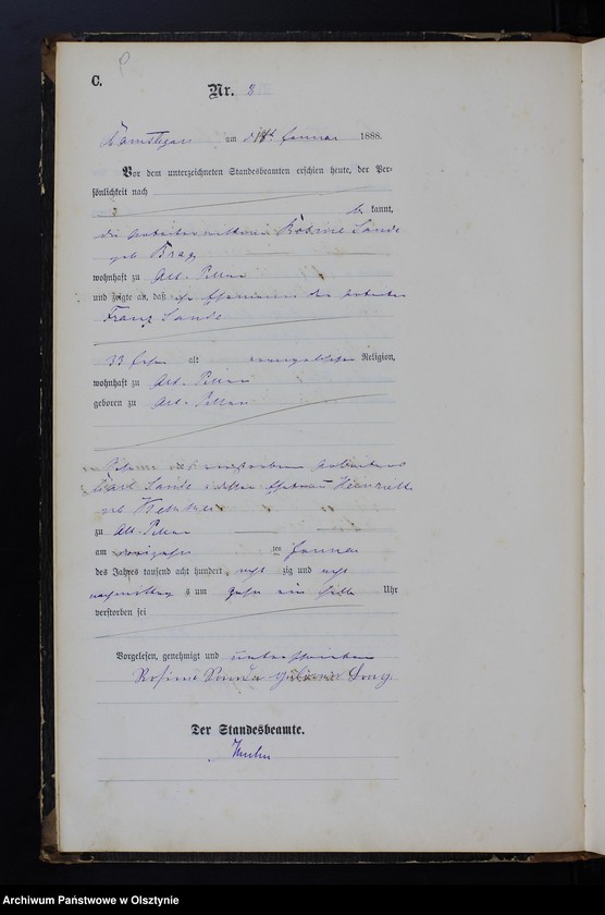 image.from.unit.number "Sterbe-Haupt-Register Nr 1 - 177"