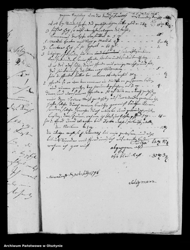 Obraz 13 z jednostki "Janowski aus Waldau contra Pächter Seeligmannsche Eheleute Schuldforderungen betreffend"