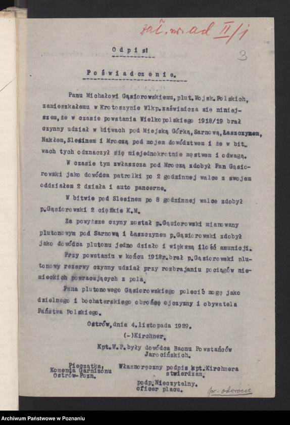 Obraz 6 z jednostki "Krotoszyn - akta delegata powiatowego."