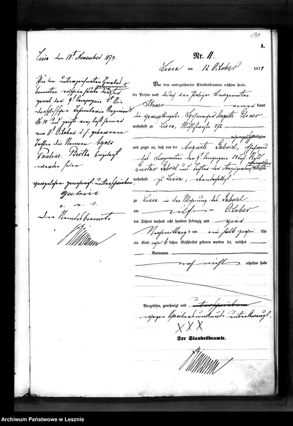 Obraz 14 z jednostki "[Księga urodzeń - miasto]"