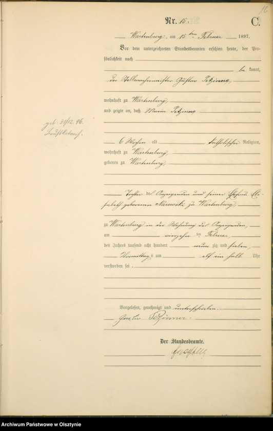 image.from.unit.number "Sterbe-Haupt-Register Nr 1 - 149"