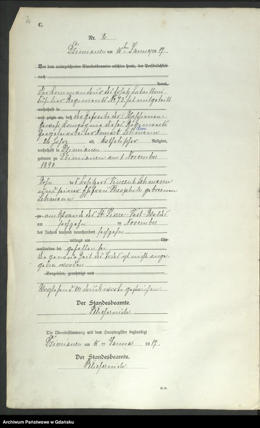 Obraz 5 z jednostki "Księga zgonów"