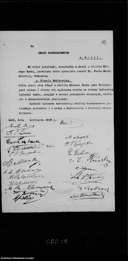 Obraz 17 z jednostki "Rabinat"