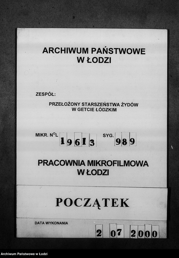 Obraz 1 z jednostki "[Korespondencja w sprawach zagubienia dokumentów tożsamości]"