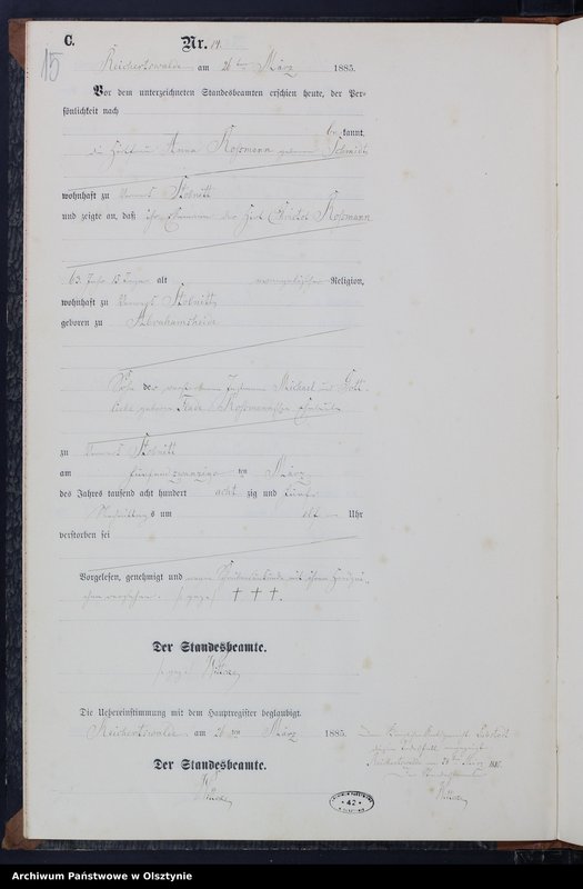 image.from.unit.number "Sterbe-Neben-Register Nr 1 - 58"