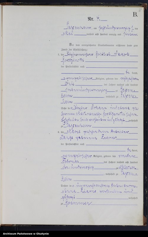 image.from.unit.number "Heiraths-Haupt-Register Nr 1 - 7"