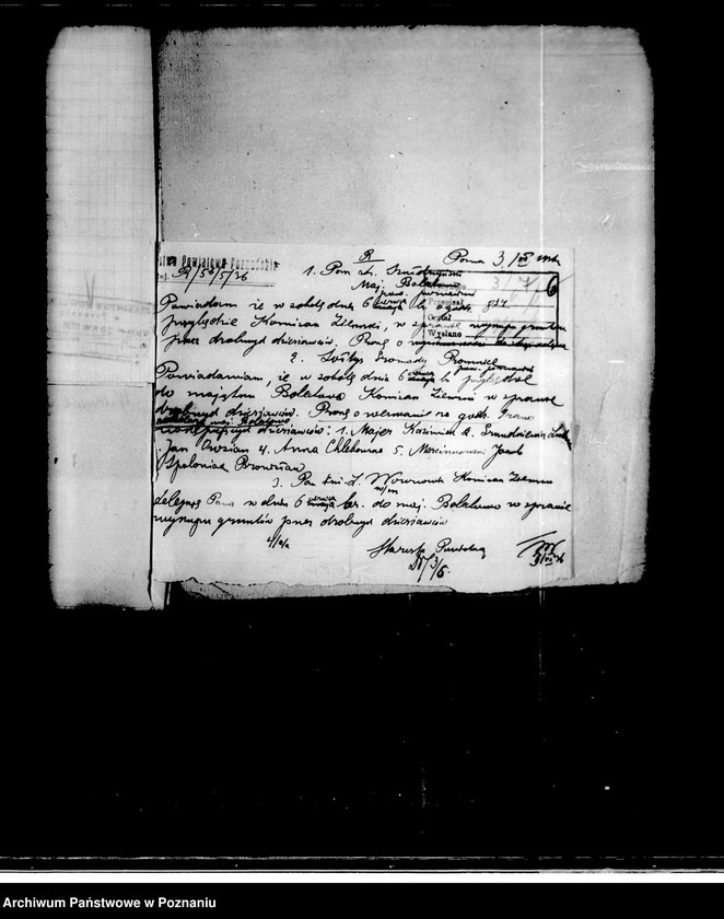 Obraz 13 z jednostki "Uwłaszczenie drobnych dzierżawców majątku Bolechowo powiatu poznańskiego"