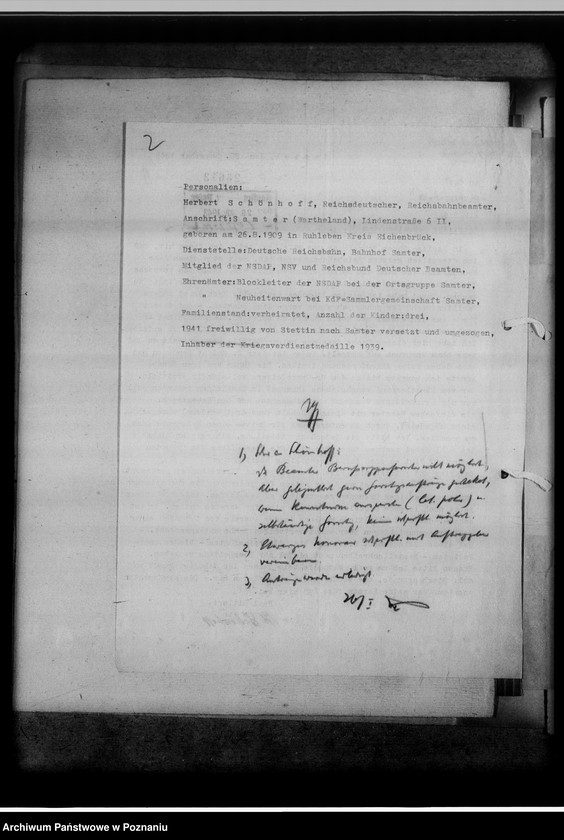 Obraz 6 z jednostki "Berufssippenforscher [oraz sprawa badań genealogicznych przez amatorów dla osób trzecich]"