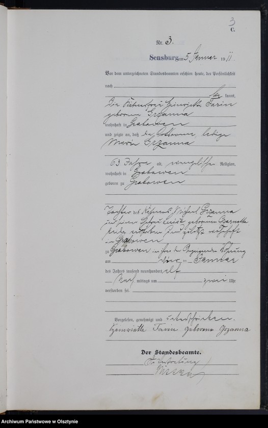 image.from.unit.number "Sterbe-Haupt-Register Nr 1 -207"