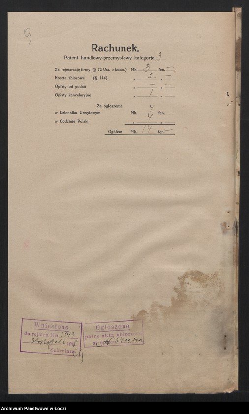 Obraz 11 z jednostki "Jankiel Teiblum- skład chustek"